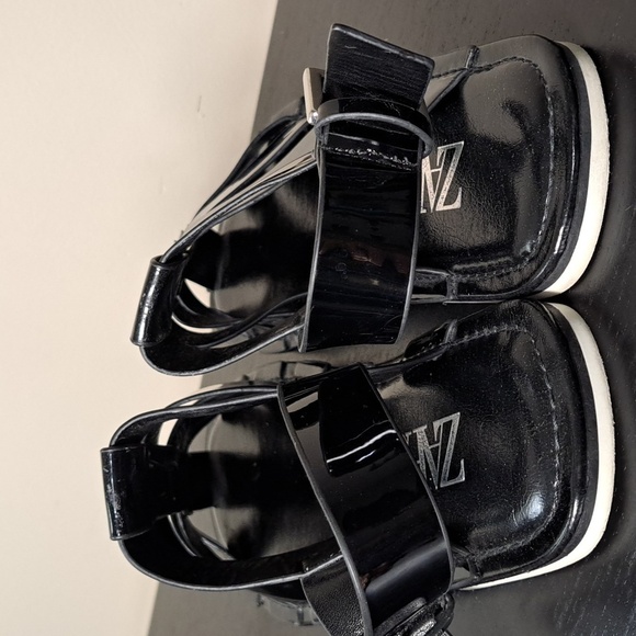 Zara Patent Leather Fisherman Sandals Women's Size 40 - Picture 4 of 15